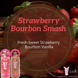 Pink Zebra Sprinkles ‘Strawberry Bourbon Smash’ 🍓🥃